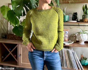 The Manilow Pullover *** CROCHET PATTERN ***