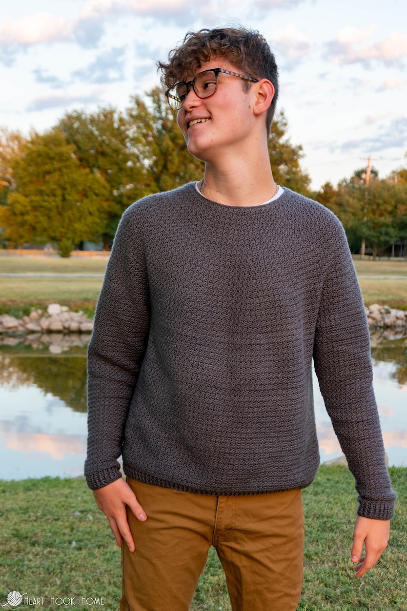 Denzel Sweater for Men CROCHET PATTERN image 3