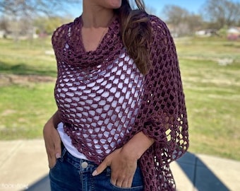 Edwardian Wrap *** CROCHET PATTERN ***