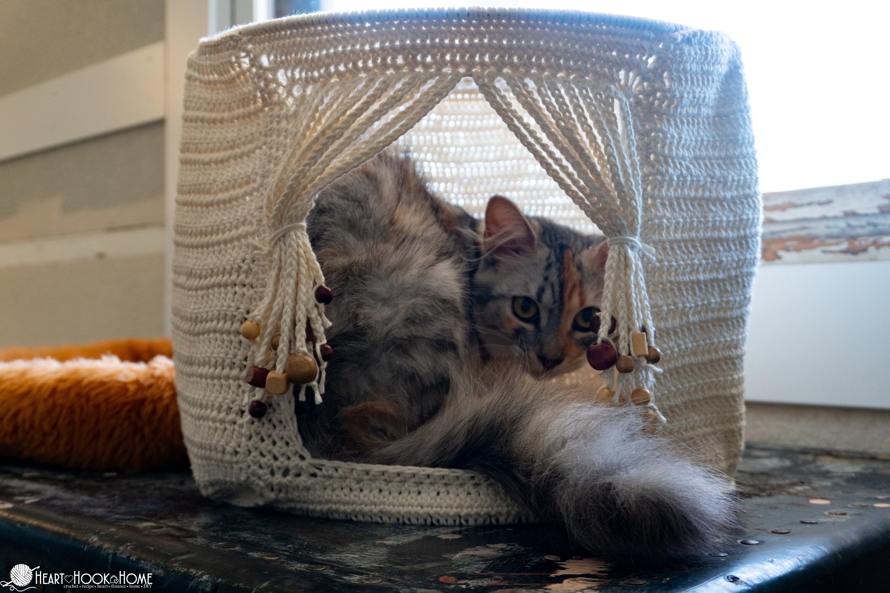 Cat Cave Crochet Pattern | Cat House Pdf | Instant Download - Etsy
