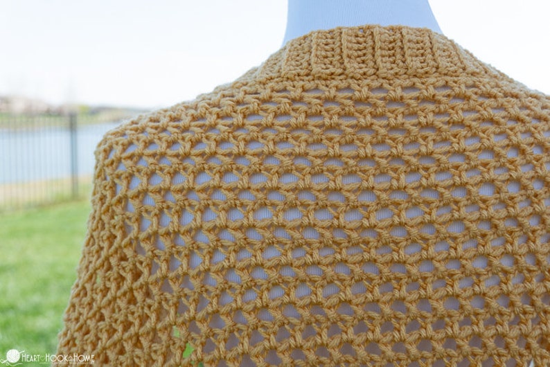 Cocoon Sweater CROCHET PATTERN image 8