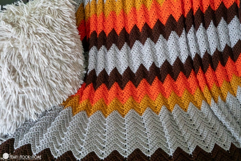 Traditional Chevron *** CROCHET PATTERN *** - Etsy