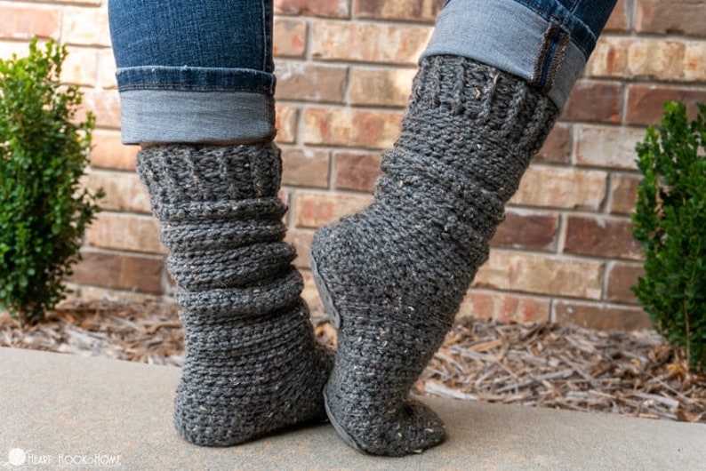 Socks & Slippers Crochet Pattern Collection - Etsy