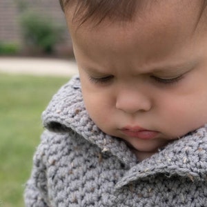 Swagger Sweater Child Sizes CROCHET PATTERN image 7