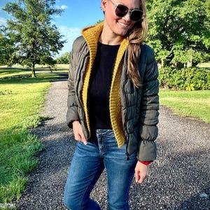 Hooded Layering Vest *** CROCHET PATTERN *** / Printable PDF / Crochet Vest Pattern / Layering Vest Crochet Pattern / Size Inclusive Crochet