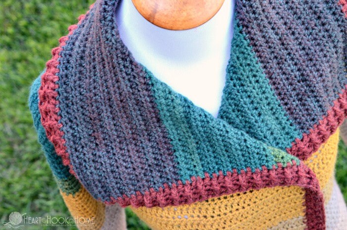 Painted Canyon Cardigan CROCHET PATTERN 