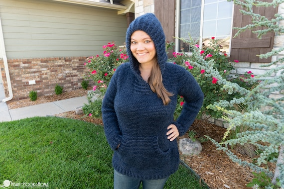 Hibernation Hoodie CROCHET PATTERN 