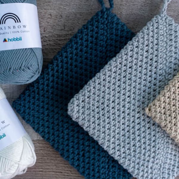 Double Thick Hot Pad Crochet Pattern (PDF)
