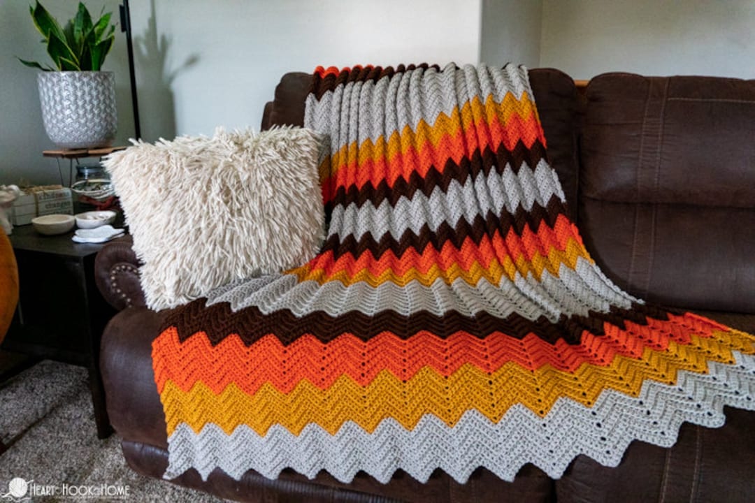 Traditional Chevron *** CROCHET PATTERN *** - Etsy