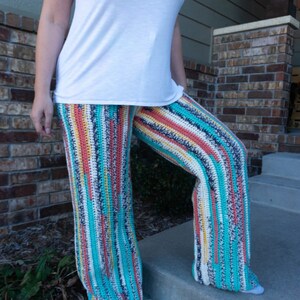 Not Your Grannys Jammies: Adult Pajama Pant CROCHET PATTERN image 2