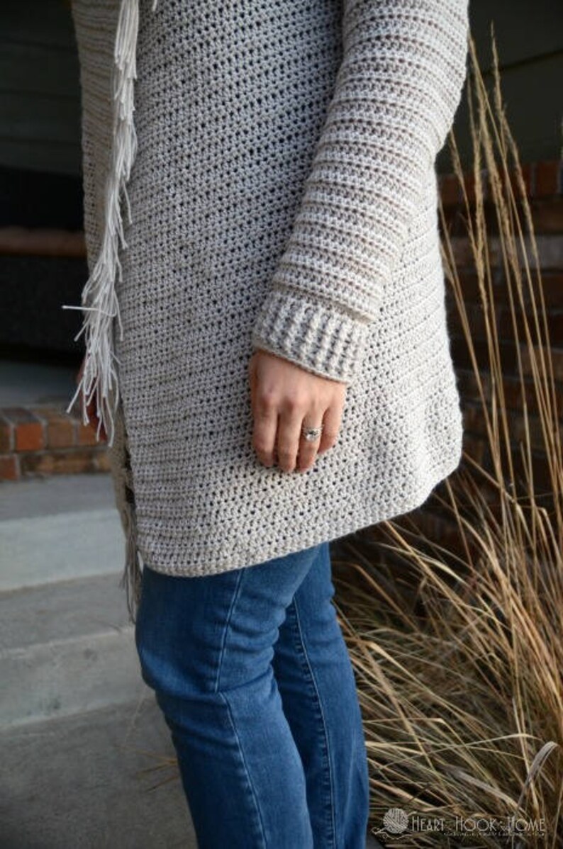 Blanket Cardigan CROCHET PATTERN Etsy