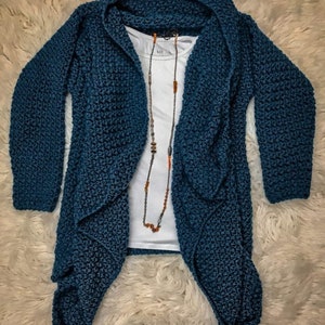 The Elizabeth Cardigan CROCHET PATTERN image 5