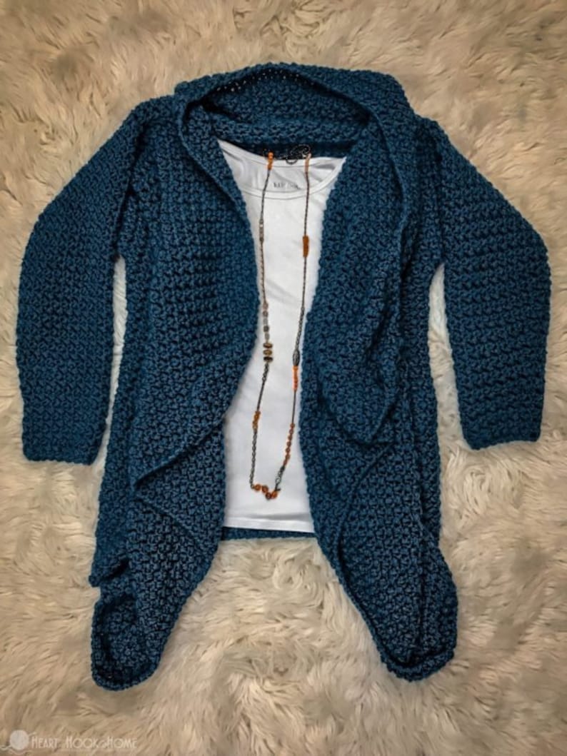 The Elizabeth Cardigan CROCHET PATTERN image 5