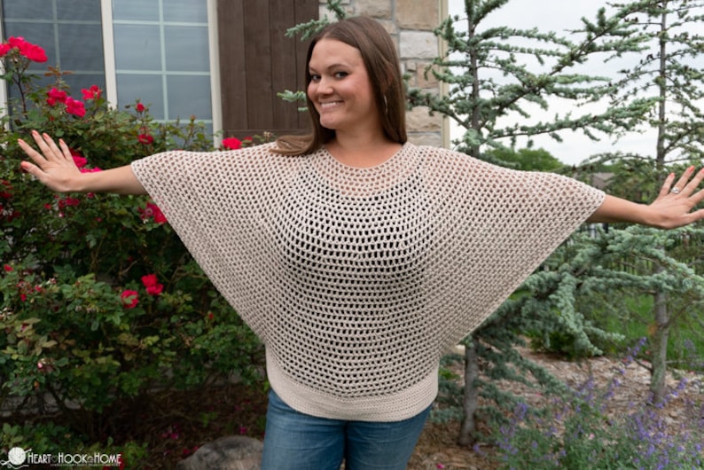 Go With the Flow Poncho CROCHET PATTERN image 5