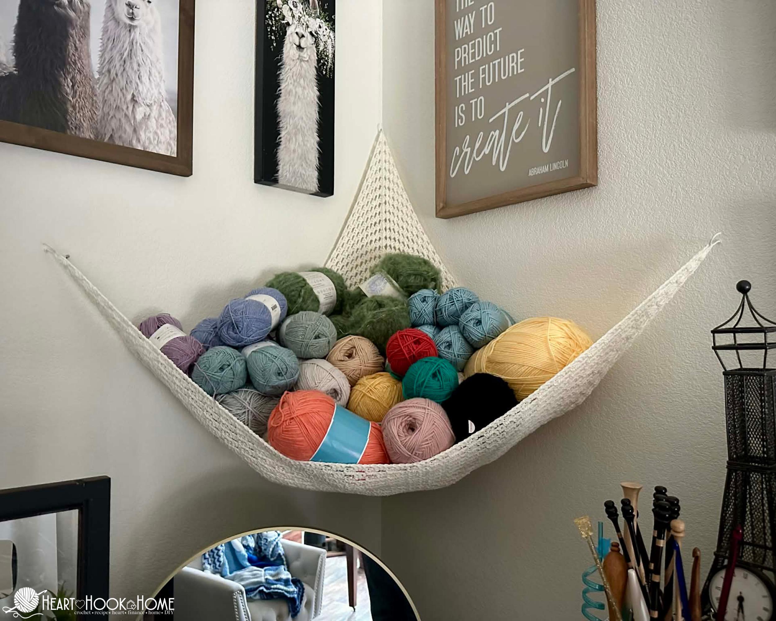 30 Crochet Hammock Patterns for Home, Pets, and Playful Storage 11 Toy Hammock Crochet Pattern