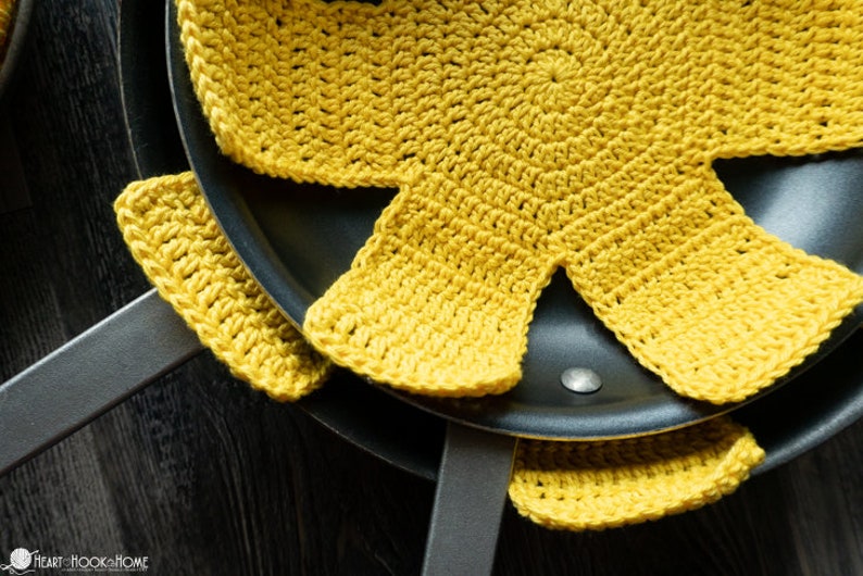 Pan Protectors CROCHET PATTERN Etsy