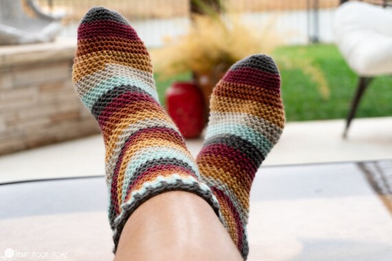Sock crochet pattern sale