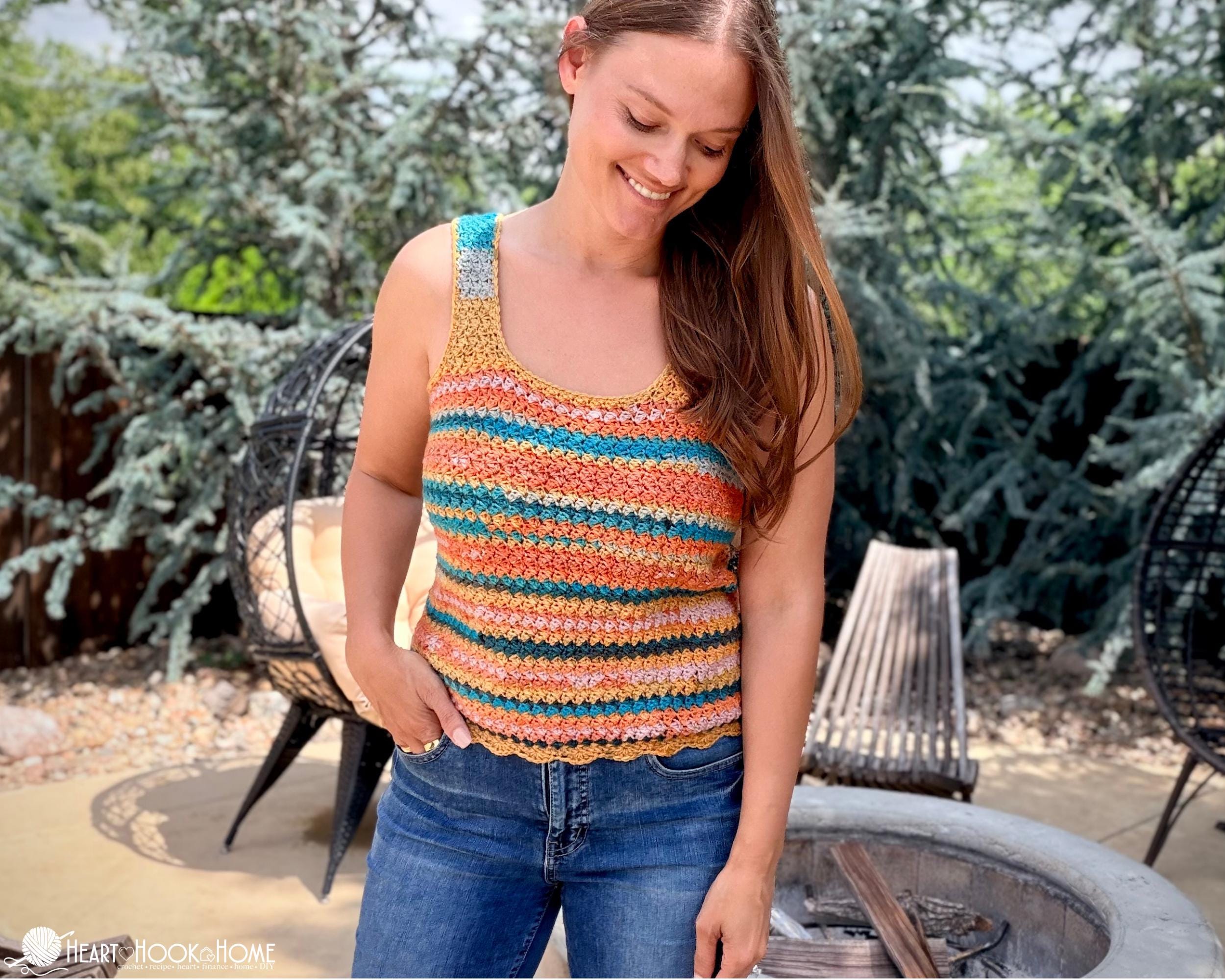 Crochet Heart Top - Etsy