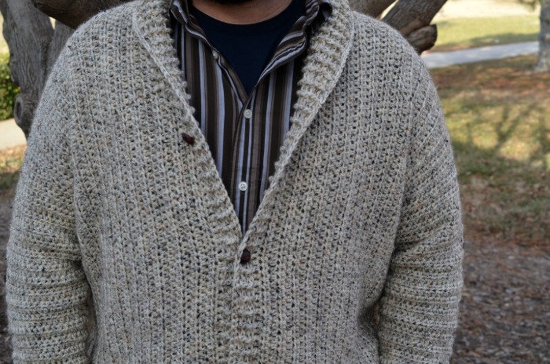 Cozy Coed Cardigan CROCHET PATTERN Etsy