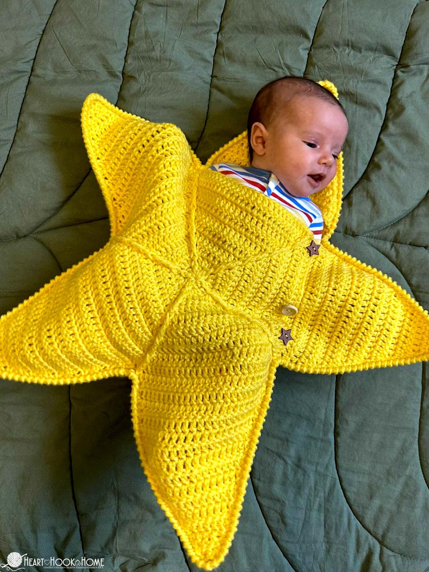 Starfish Baby Suit Pattern