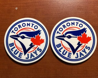 Toronto Blue Jays Coasters, set of 2, comes either plain or with a border