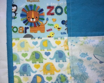 Baby Quilt, Plus a bonus set of 2 Coasters from our stocked selection