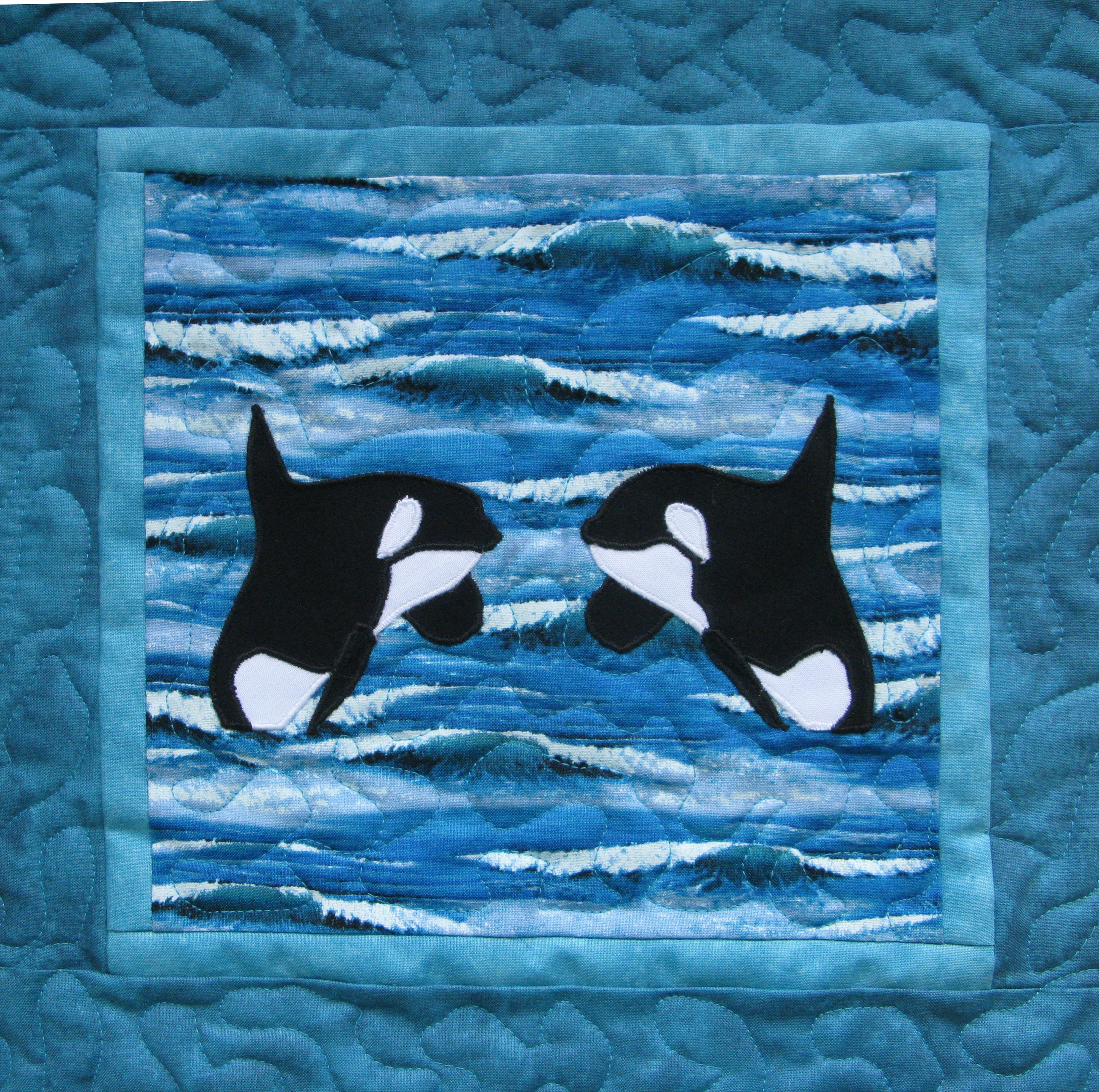 Orca Pattern Print Orca Pattern 12.5