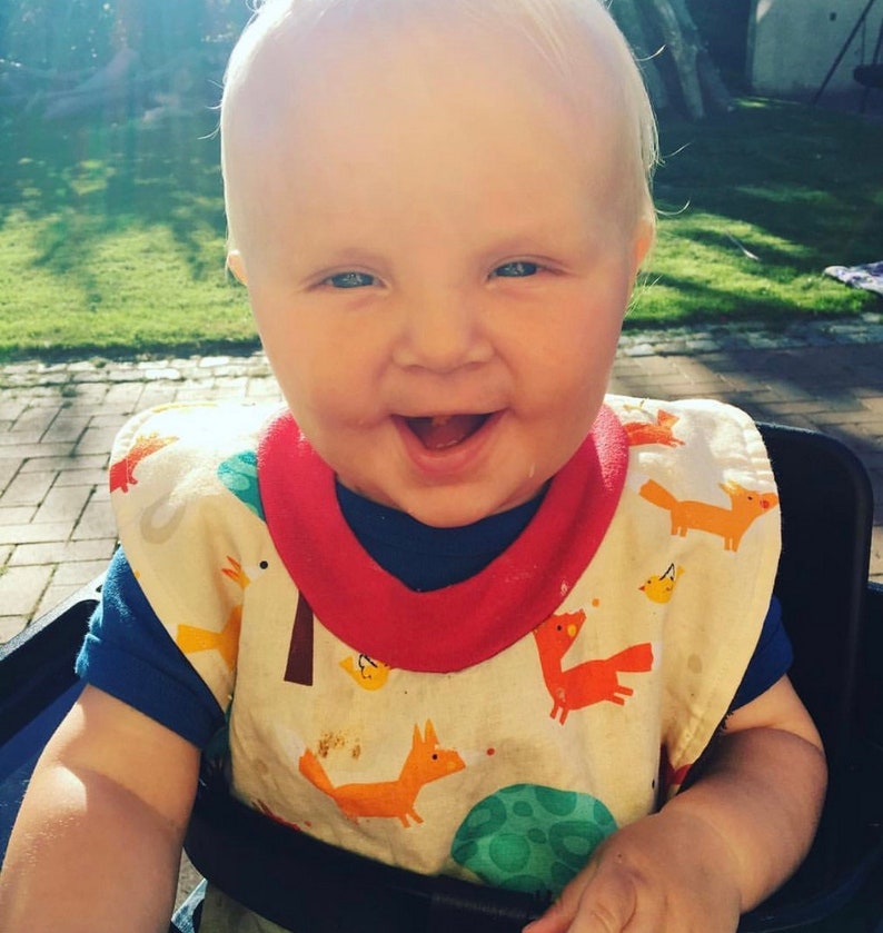 Toddler Pullover Bib Large Baby Bibs for Boys and Girls Etsy