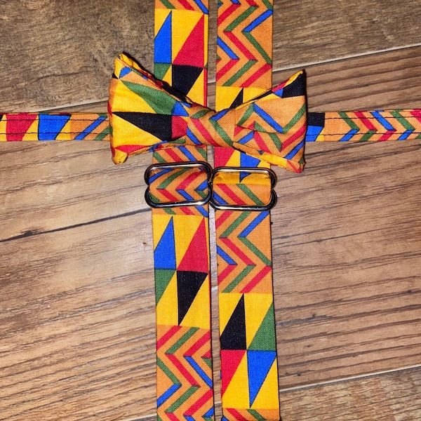 kente tie set