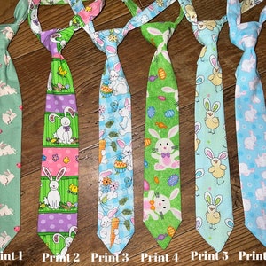 Easter tie, bunny tie, Easter print, Easter egg tie, toddler tie, children’s tie, Easter bunny tie, necktie, Easter outfit