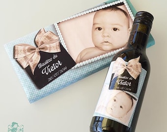 Pack Chocolate Wrap & Wine Labels