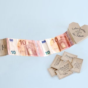 Caja-Corazón para regalar dinero ES