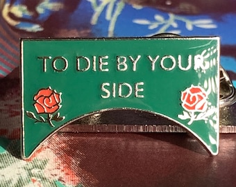 To Die By Your Side Pin Badge The Smiths Morrissey Salford Lads Club The Queen is dead England is Mine