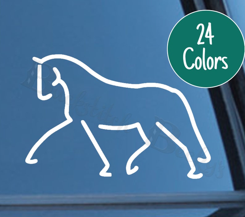 Sport Horse Decal Sticker