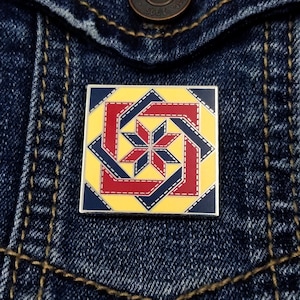 Quiltblokspeld labyrint | Hard email | Reversspeld