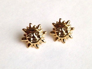 CALLICO SUN STUDS - GOLD