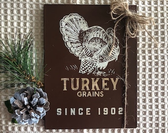 Season Harvest Turkey Grains Country Ad