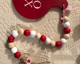 Valentine’s Day Farmhouse Beads