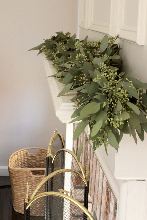 Handmade Fresh Olive Branch Greenery Garland for Wedding, Home Decor,  Holiday Party, Christmas Decor 