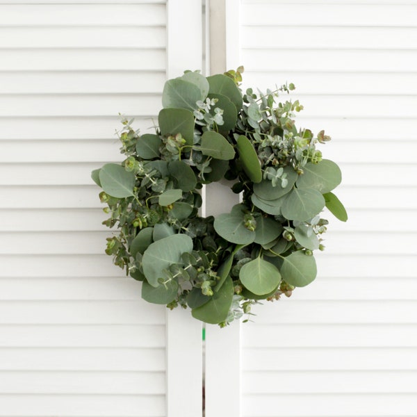 Silver Dollar Wreath Etsy