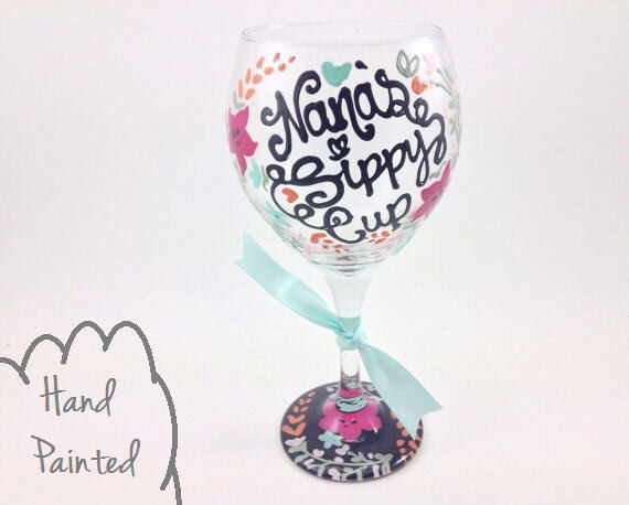 Free Personalization Hand Painted Nana S Grandma S Etsy