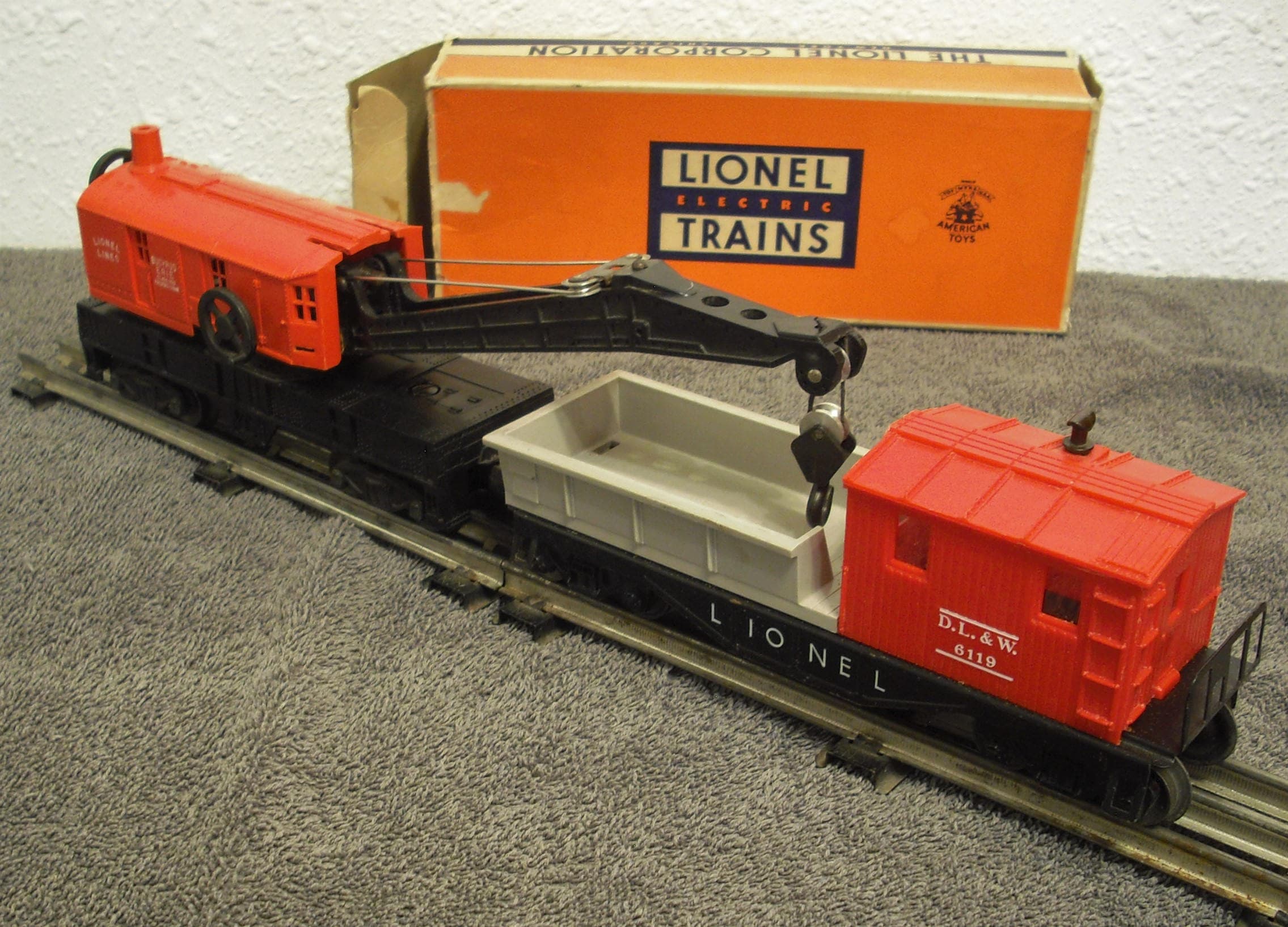 lionel crane car