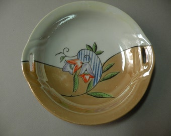 Vintage Deco Lusterware Dish