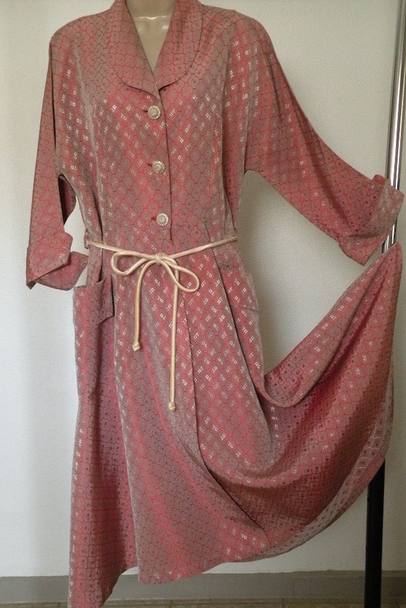 1940s Delro House Dress