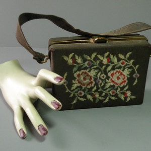 Needlepoint Box Purse
