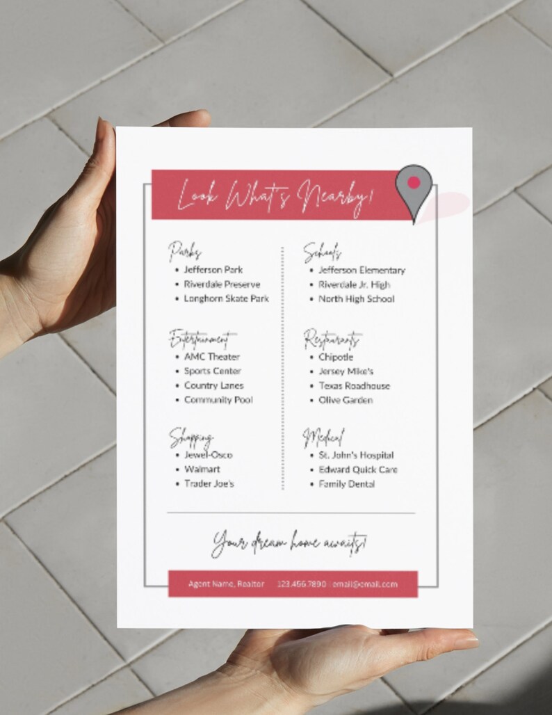 Keller Williams Branded Open House Kit | Open House Real Estate Kit | Open House | Instant Download | Editable Template | PDF image 9