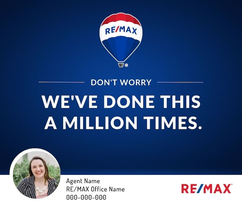 12 RE/MAX Brand Awareness Social Media Post Bundle. Real Estate ...