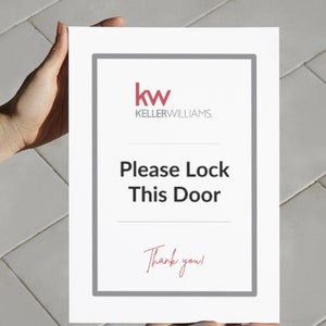 Keller Williams Branded Open House Kit | Open House Real Estate Kit | Open House | Instant Download | Editable Template | PDF image 5