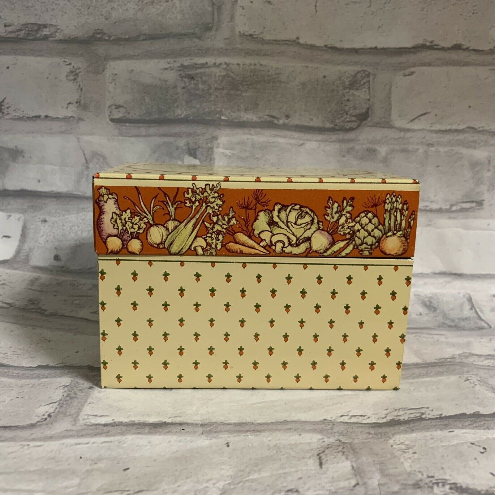 Hallmark Recipe Box Bon Appetit Vintage USA Etsy