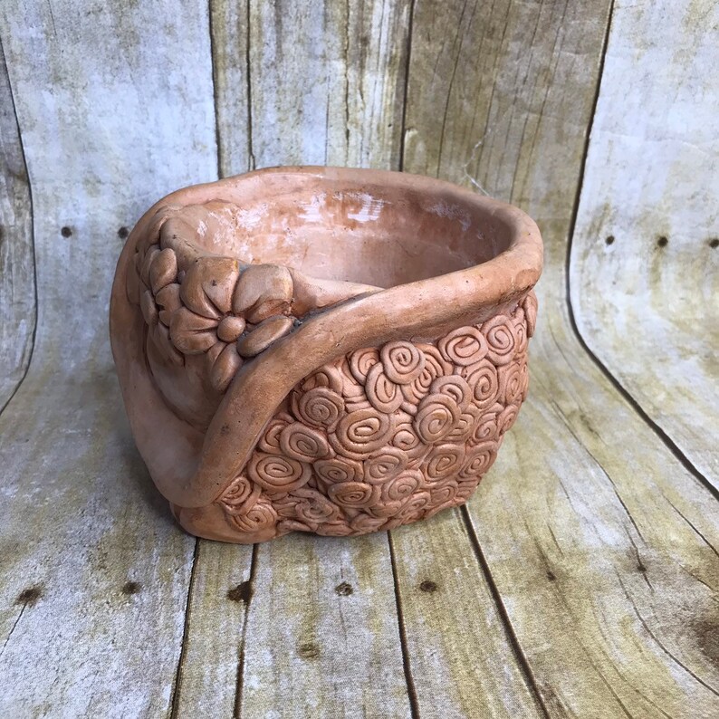Vintage 1973 Kersten Bros Company Pottery Planter Whimsical Etsy